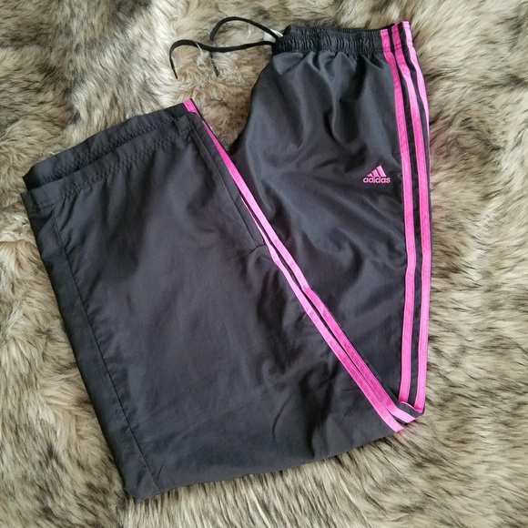polyester track pants womens